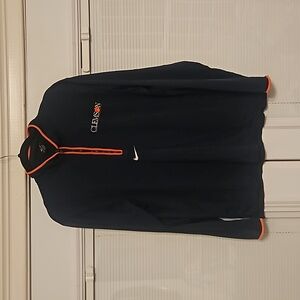 Nike Clemson half zip track jacket